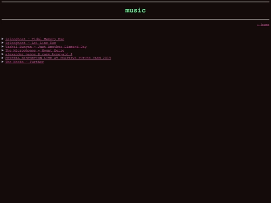 music screenshot