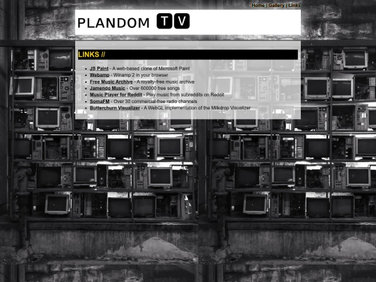 links screenshot