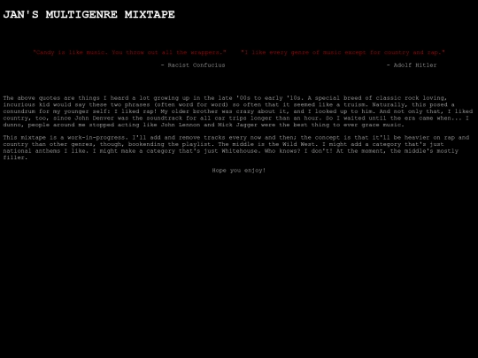 mixtape screenshot
