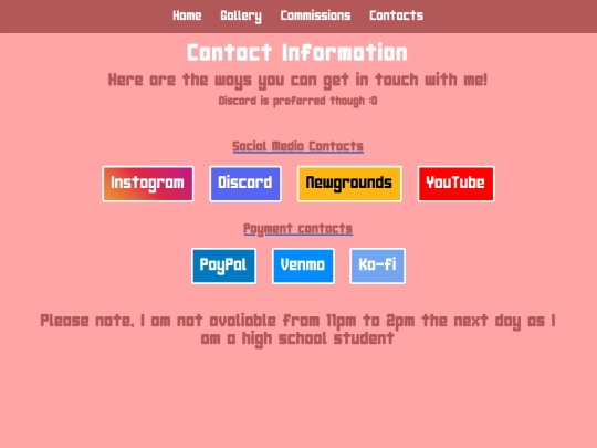contacts screenshot