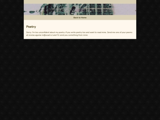Poetry/poetry2 screenshot