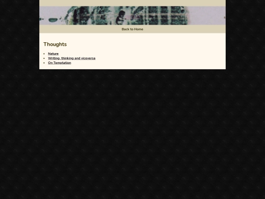 Thoughs/Thoughts screenshot