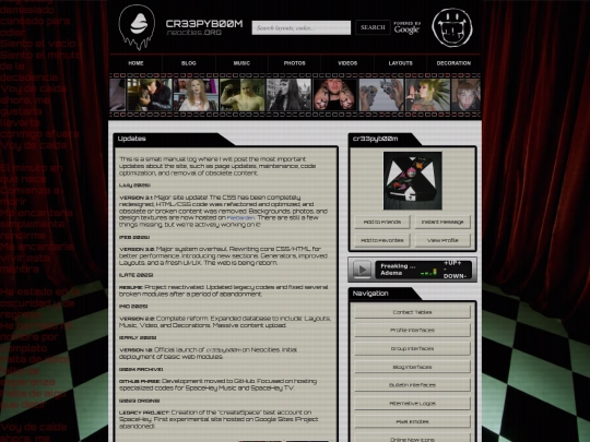 updates screenshot