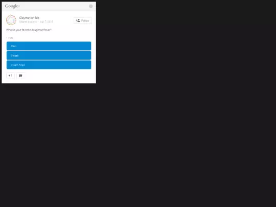 Sub+pages/G-plus screenshot