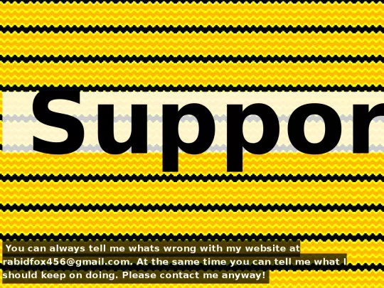 Sub+pages/Support screenshot