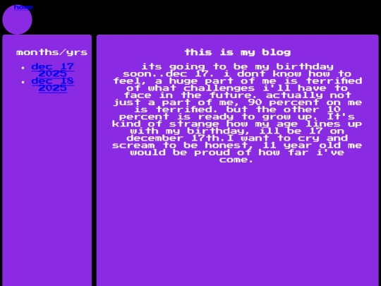 blog screenshot