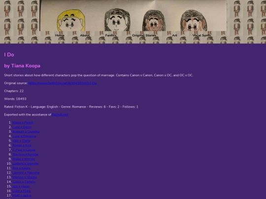 Fanfics/ido screenshot