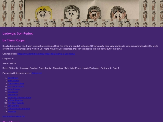 Fanfics/ludwigssonredux screenshot