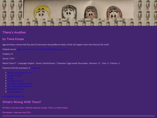 Fanfics/theresanother screenshot