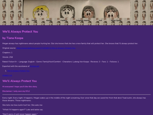 Fanfics/wellalwaysprotectyou screenshot