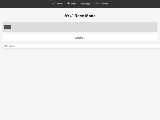 race screenshot