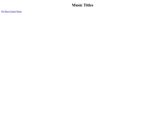 Shop/ShopMusic screenshot