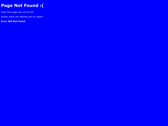 not_found screenshot