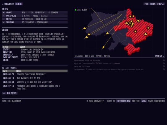 index screenshot