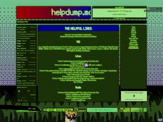 helpdump screenshot