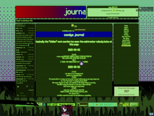 journal screenshot