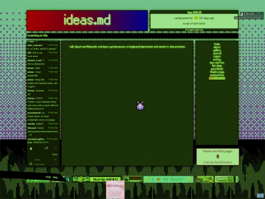 muse/blog/ideas screenshot