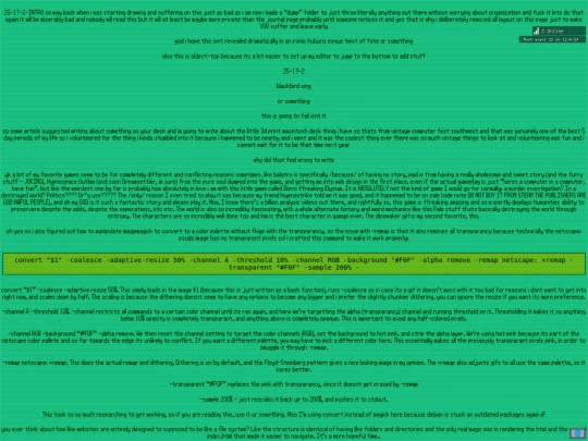 muse/private/dump screenshot