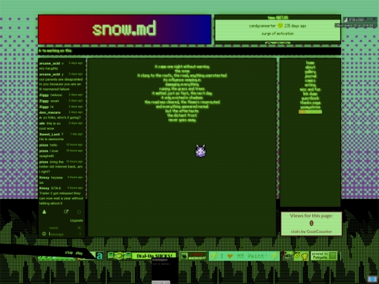 muse/private/snow screenshot