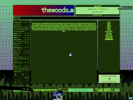 muse/private/thewoods screenshot