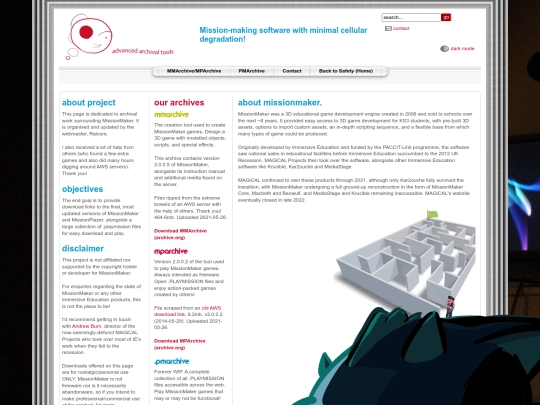 subsites/missionmaker screenshot