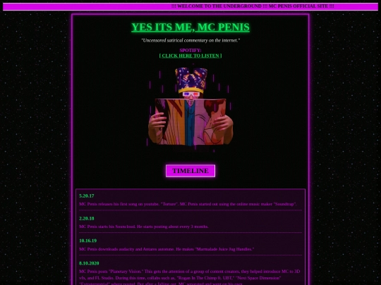 homepage screenshot