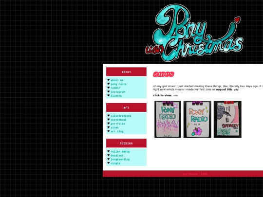 zines screenshot