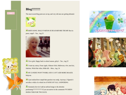 blog screenshot