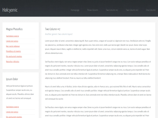 Standing here/html5up-halcyonic/twocolumn2 screenshot