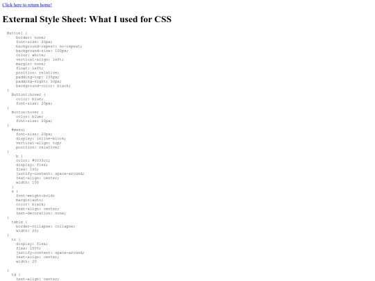 CSS screenshot