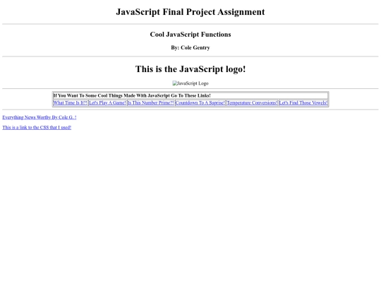 Final screenshot