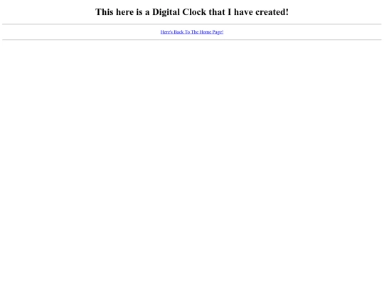 clock screenshot