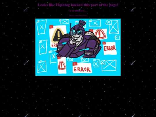 404 Not found screenshot
