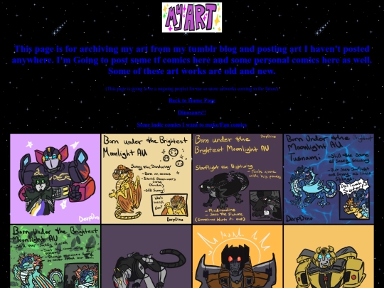 Other Pages/Myart screenshot
