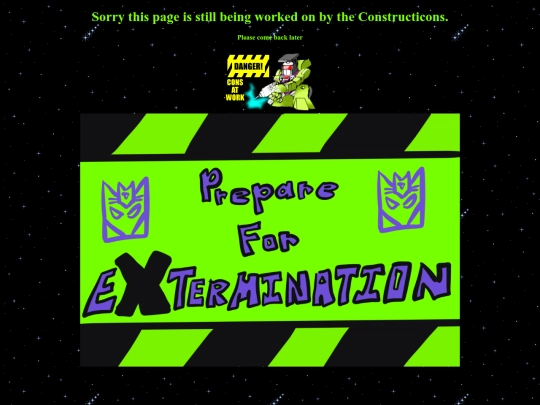 Under Contruction screenshot
