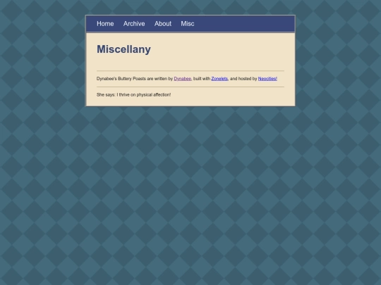 Misc screenshot
