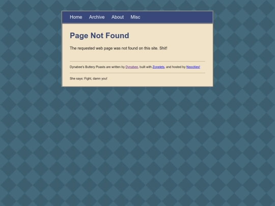 not_found screenshot