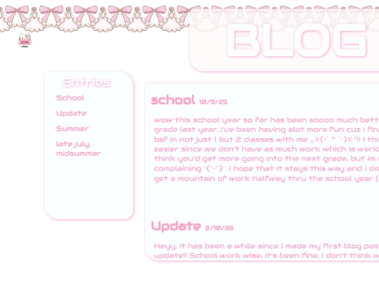 blog screenshot