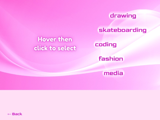 interests screenshot