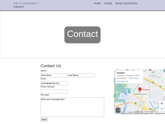 contact screenshot