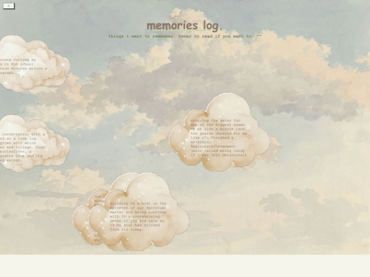 memories screenshot
