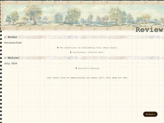 reviews screenshot