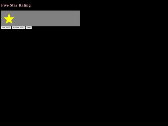 fivestar screenshot