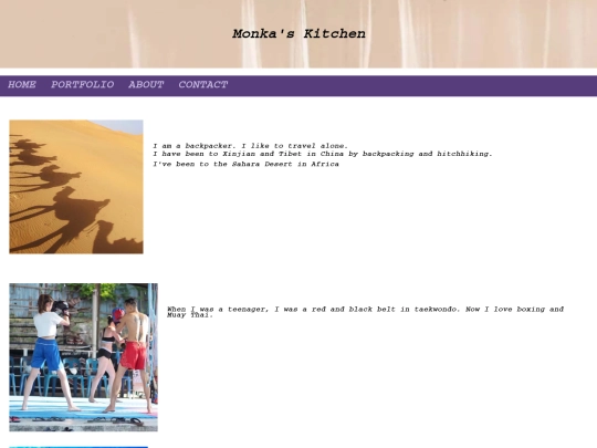 html/about screenshot