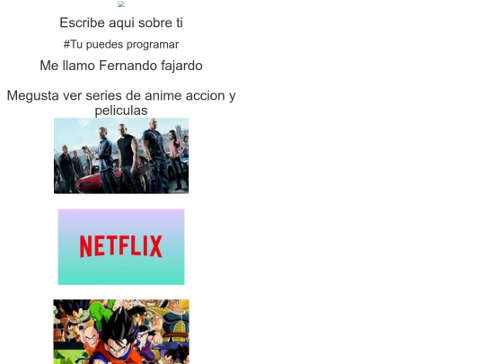 programacion  fer /acercademi screenshot