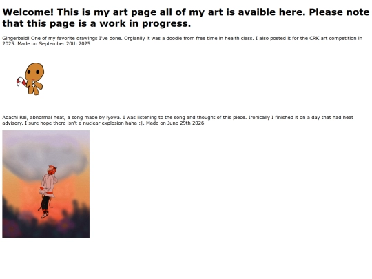 artpage screenshot