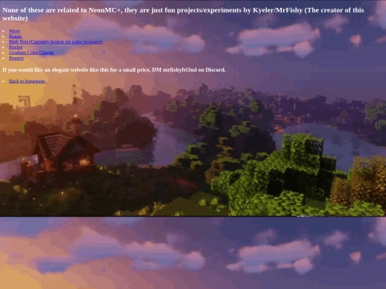 screensaverlist screenshot
