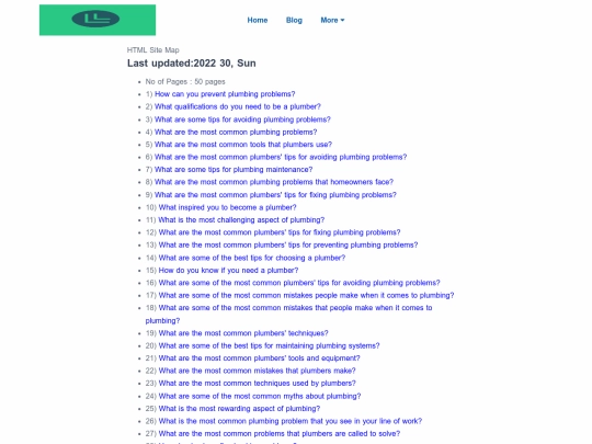 sitemap screenshot
