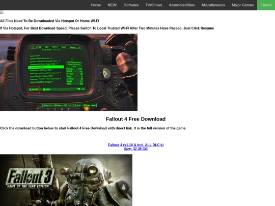 Fallout screenshot