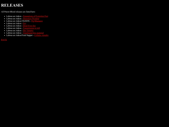 releases screenshot